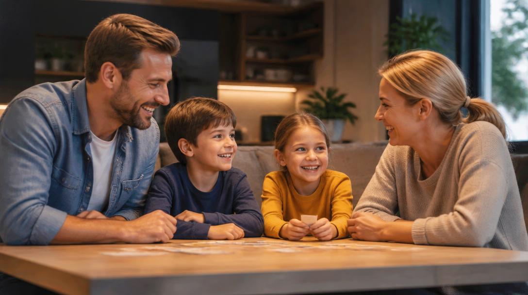 Quizze stärken Kinder im Familienalltag