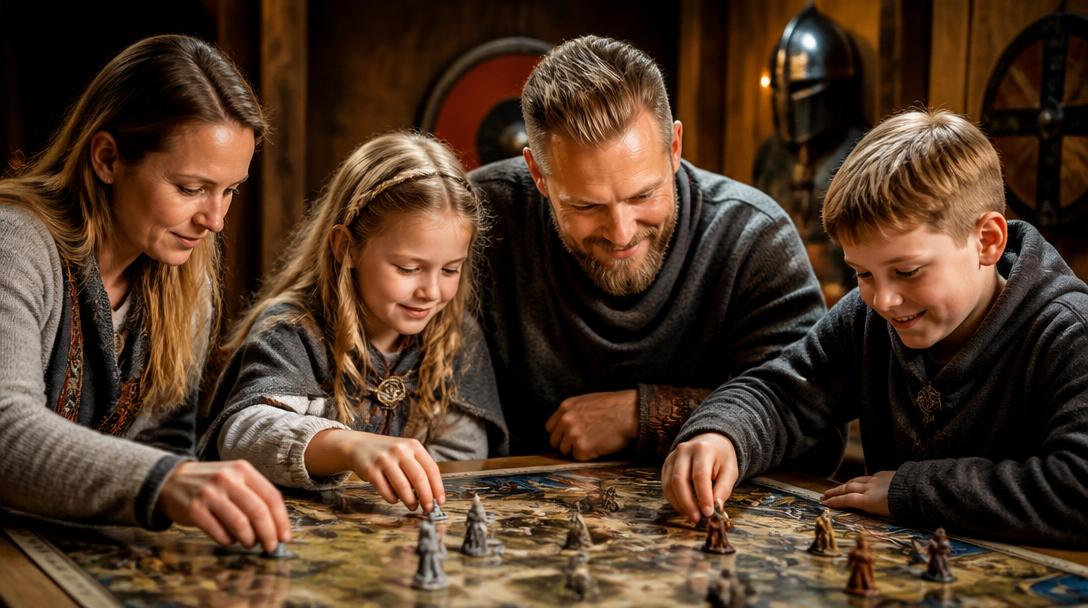 Geschichte wird zum Spiel für die ganze Familie