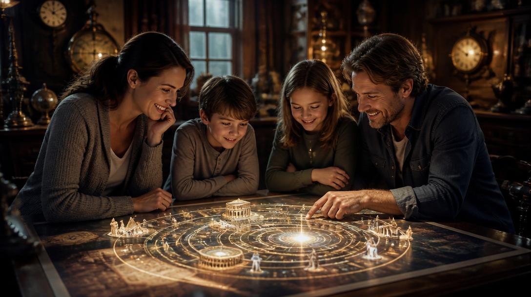Zeitreisen mit Quizzen für die ganze Familie