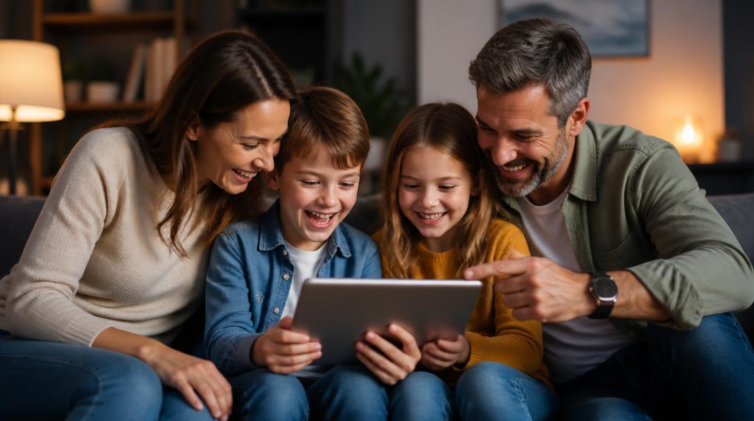Familienquiz verbindet Kinder und Erwachsene