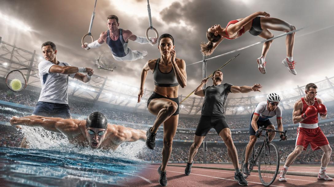 Olympische Spiele und ihre Sportarten
