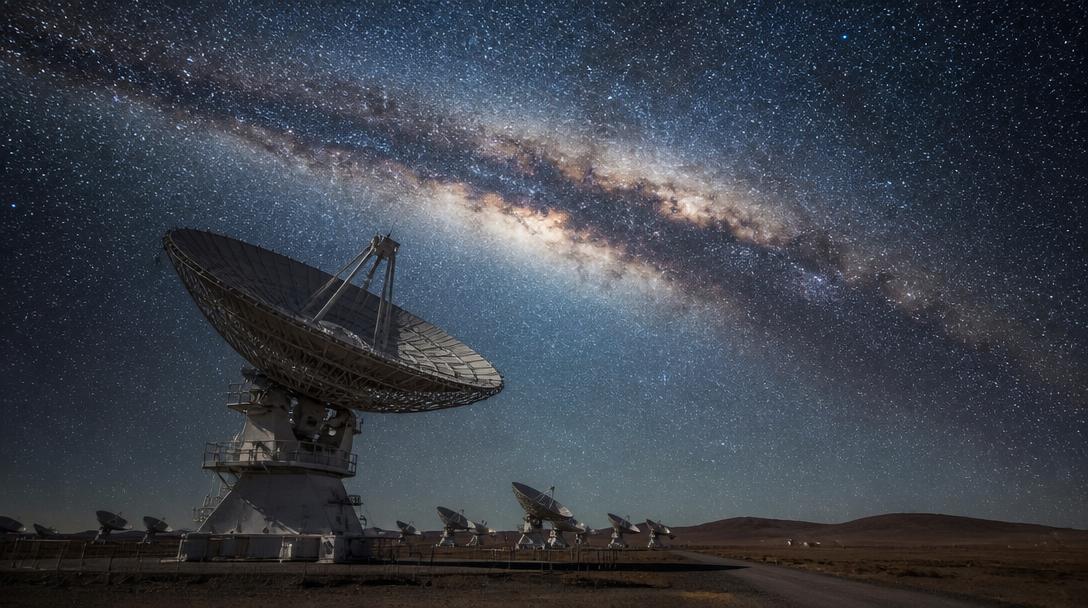 Wie das Universum im Dunkeln spricht