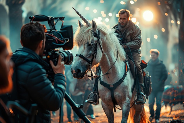 Erkenne die Fernsehserie am Set