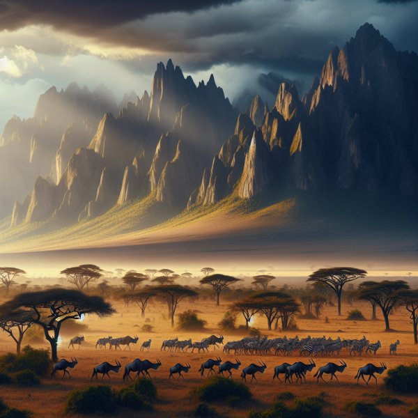 Wunder der afrikanischen Savanne