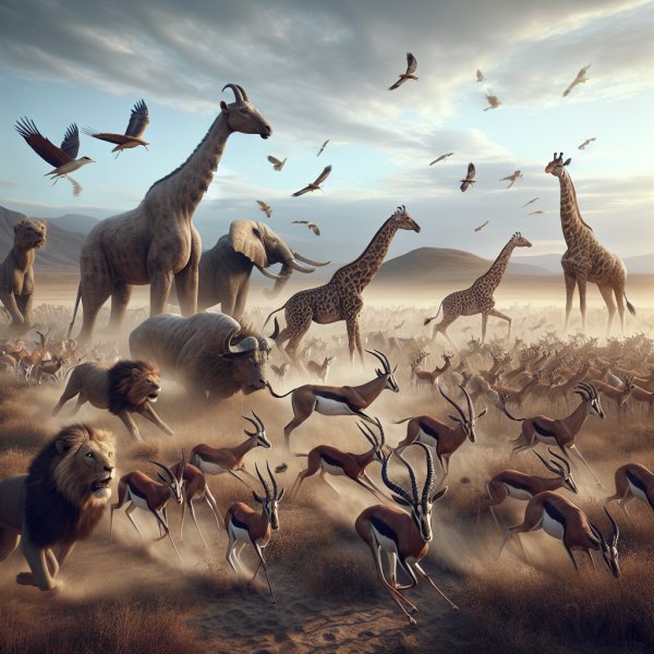 Tierwelt der Savanne