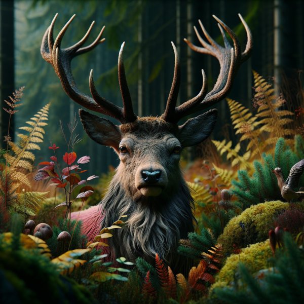 Tiere der europäischen Wälder