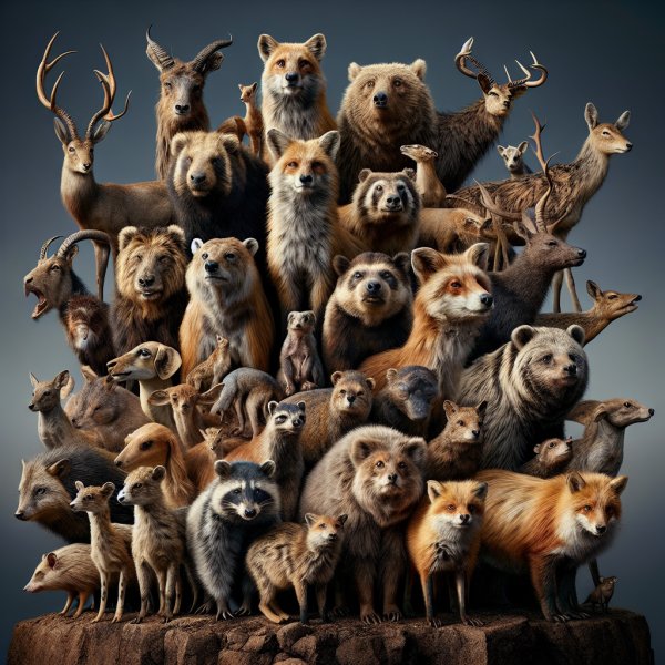 Die Vielfalt der europäischen Säugetiere