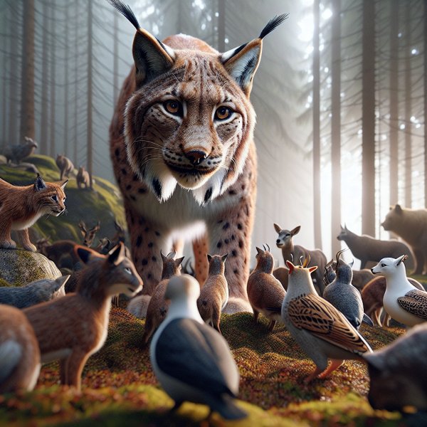 Bist du schlauer als ein Luchs? Fordere dein Wissen über europäische Tiere heraus!