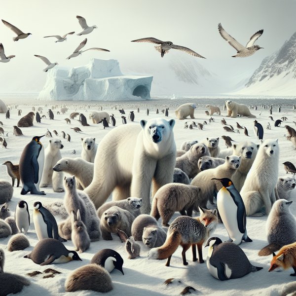 Tiere der Arktis und Antarktis Quiz