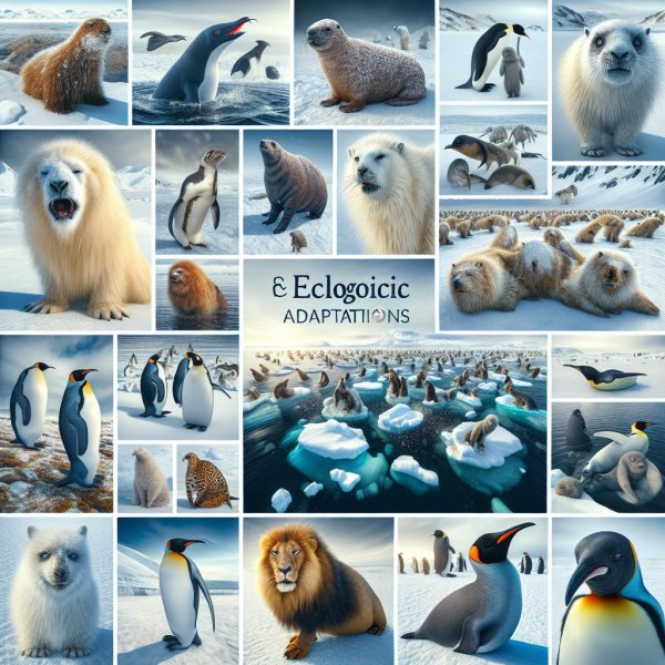 Ökologische Anpassungen arktischer und antarktischer Tiere