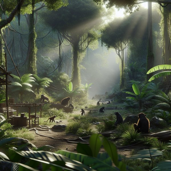 Entdecke die Geheimnisse des Dschungels!