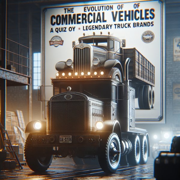 Die Evolution der Nutzfahrzeuge: Ein Quiz über legendäre Truck-Marken