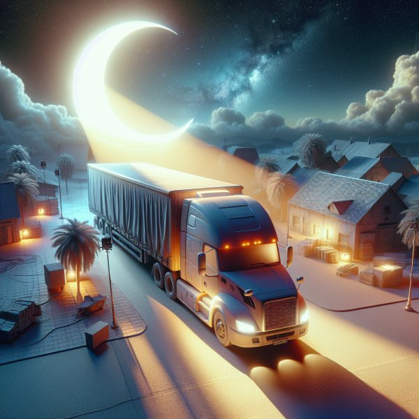 Die geheimnisvolle Reise der Lastkraftwagen