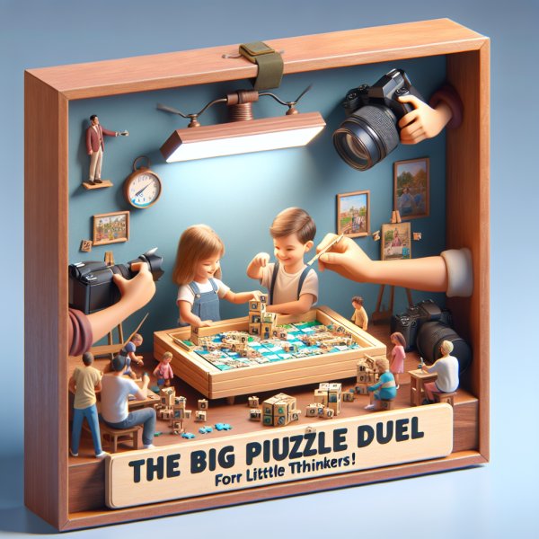 Das große Rätselduell für kleine Denker!