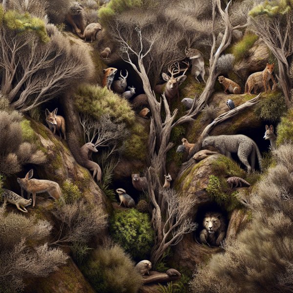 Das Geheimnis der verborgenen Tiere