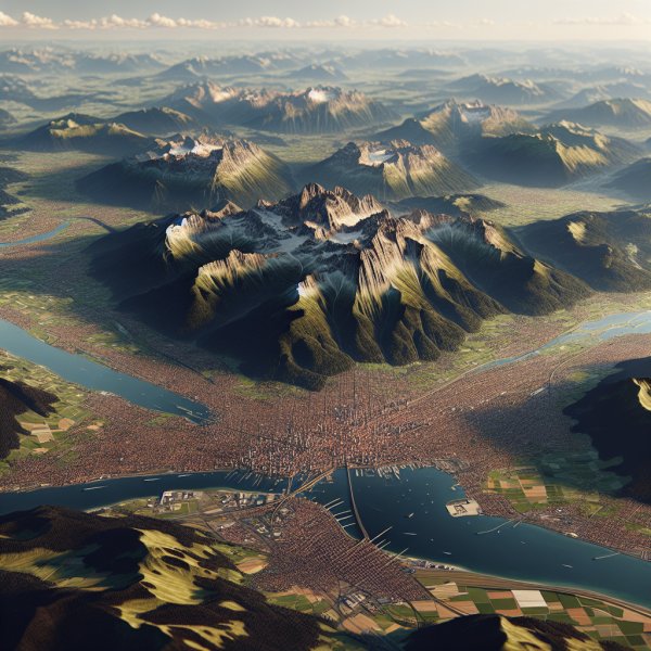 Geografische Vielfalt der Bundesrepublik Deutschland