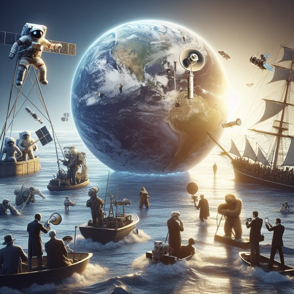 Die Entwicklung der menschlichen Vernetzung: Vom ersten Transatlantikkabel bis zur Satellitenrevolution