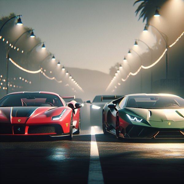 Ferrari oder Lamborghini: Wer schlägt den Gegner?
