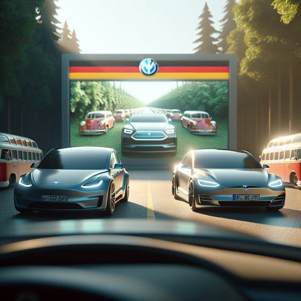 Tesla vs. Deutsche Autoindustrie: Der Wettlauf um die E-Mobilität!