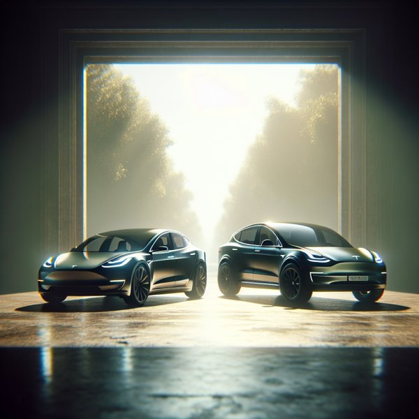 Stell dich der Herausforderung: E-Mobilität - Tesla versus die deutschen Giganten!