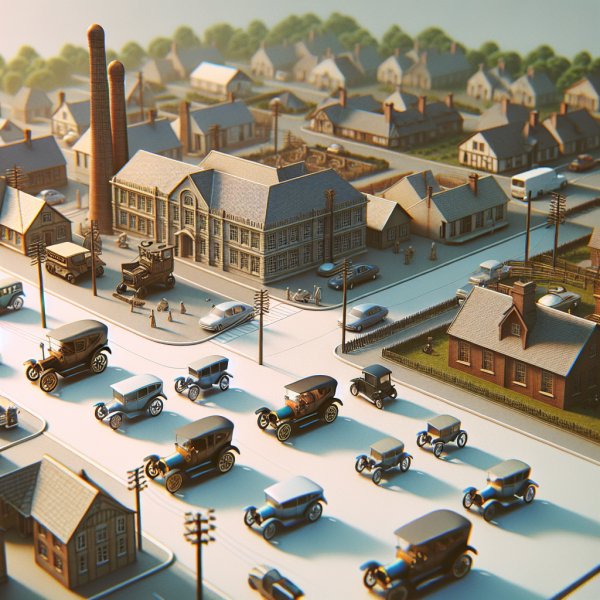 Die Entwicklung der Automobilindustrie im 20. Jahrhundert