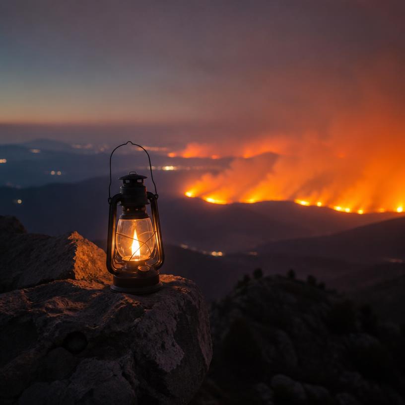 Wenn die Flamme lodert: Ein Blick auf die Erde