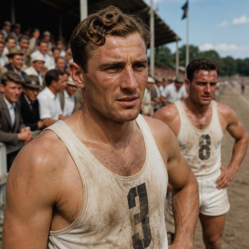 Sportler der guten alten Zeit