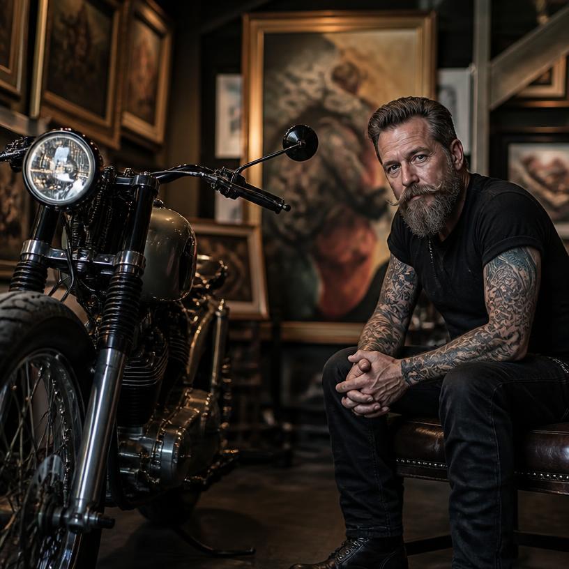 Die geheimnisvolle Verbindung: Motorräder und Kunst