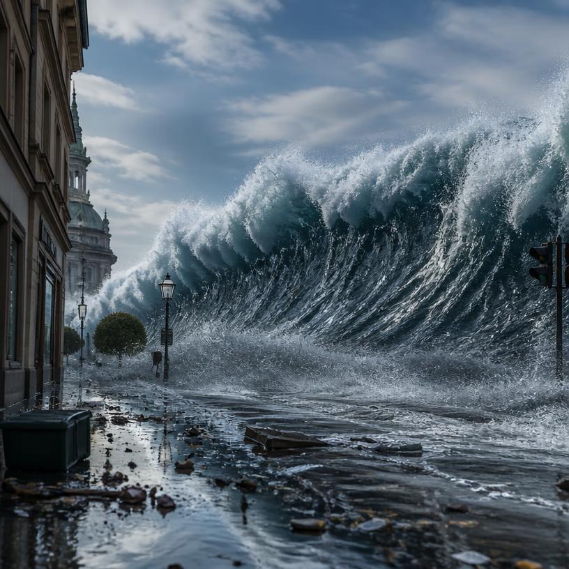 Die Welle des Schreckens