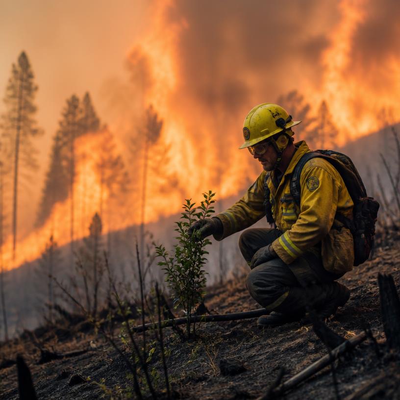 Feuer und Flamme: Die Dualität der Waldbrände