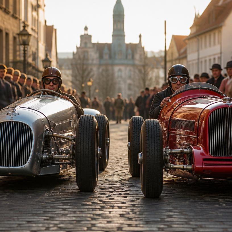 Motoren-Showdown: Ein nostalgisches Duell auf Rädern