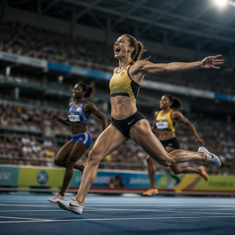 Sprint, Sprung und Rekorde, yeah!