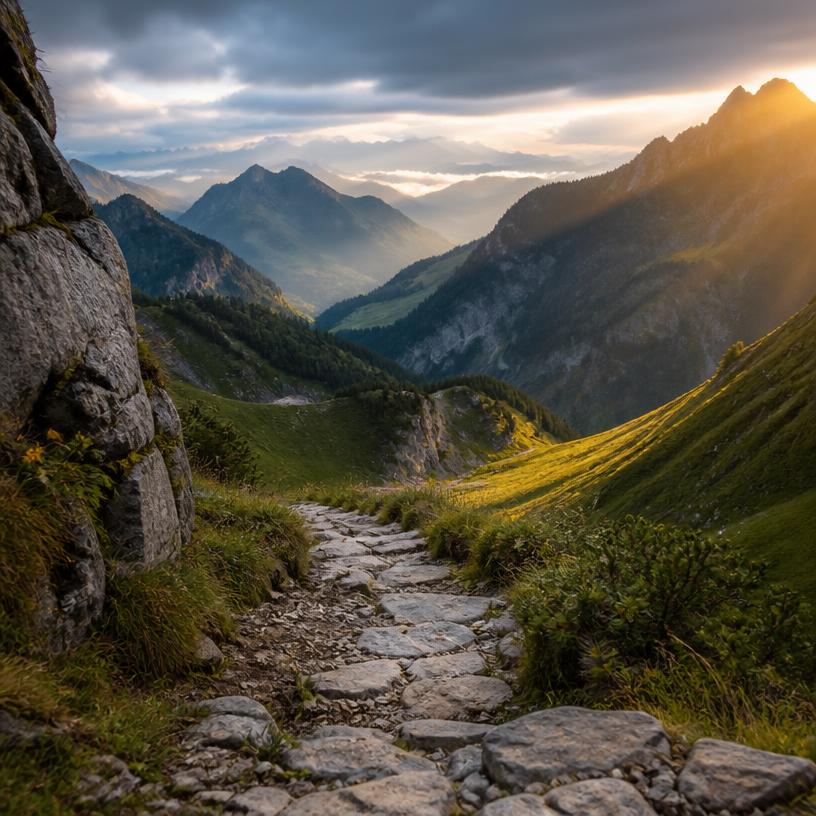 Die geheimnisvollen Pfade der Alpen