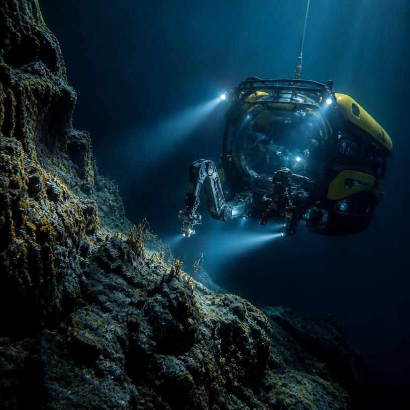 Tiefenraumerkundungen der Ozeane: Eine Expedition in das Unbekannte
