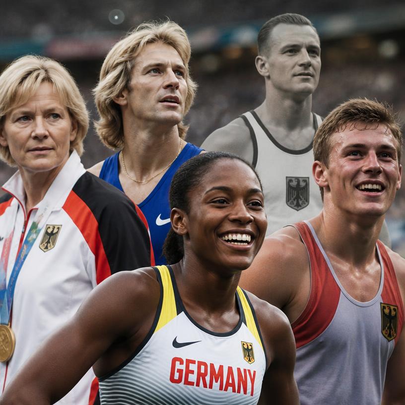 Olympische Stars im Wandel der Zeit