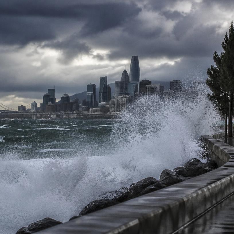 San Francisco im Sturm der Elemente