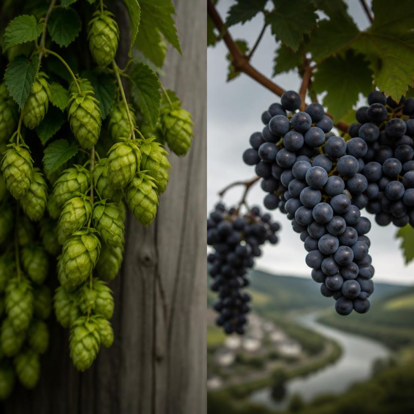 Hopfen oder Traube – Wer gewinnt das Duell?