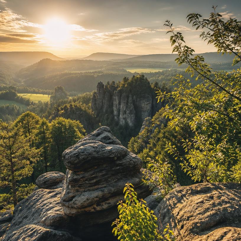 Geographische Schönheiten im deutschen Raum