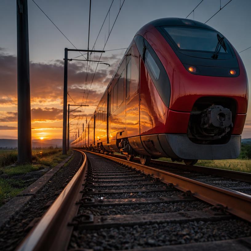 Auf den Schienen der Geschwindigkeit