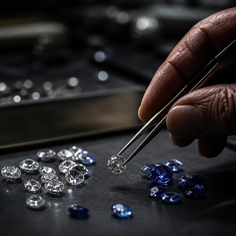 Diamanten oder Saphire: Das Spiel der Glanzstücke
