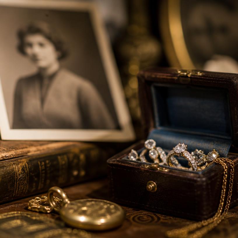 Glanz der Erinnerungen: Diamanten oder Gold?