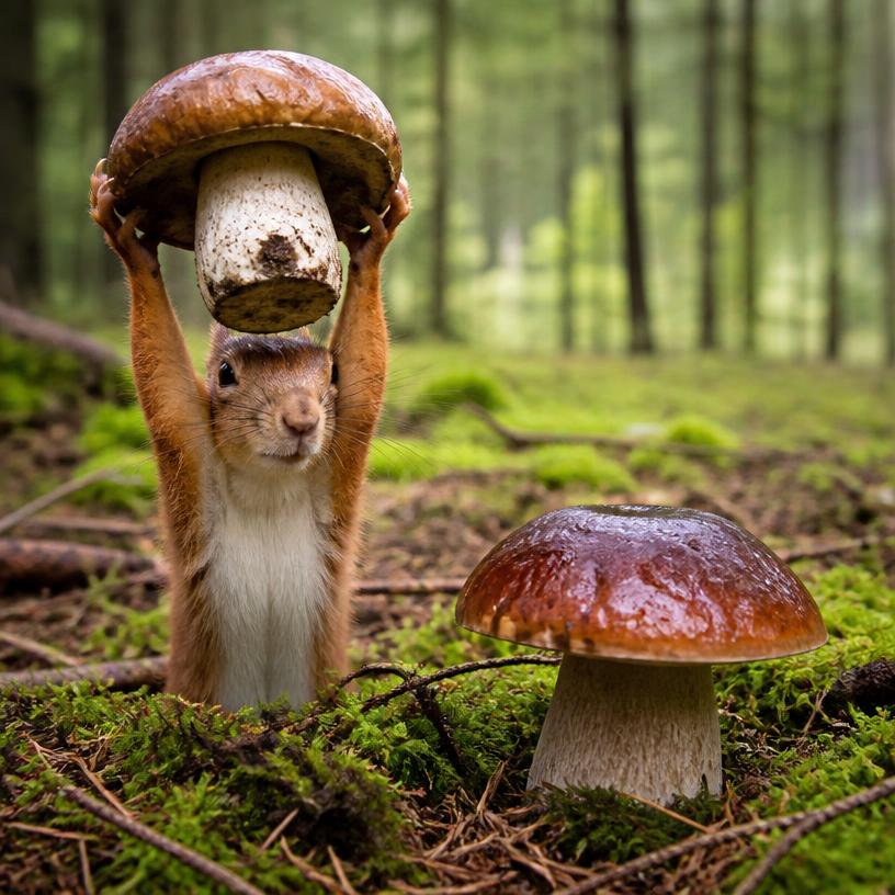 Pilz-Plausch für die Muckis!