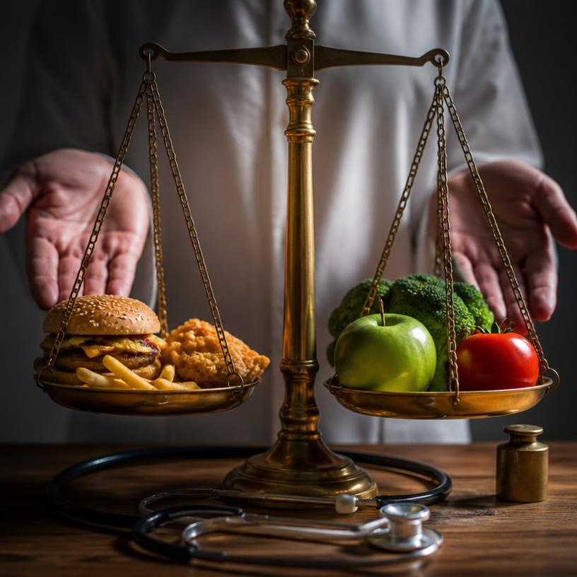 Sünden auf der Gesundheitswaage