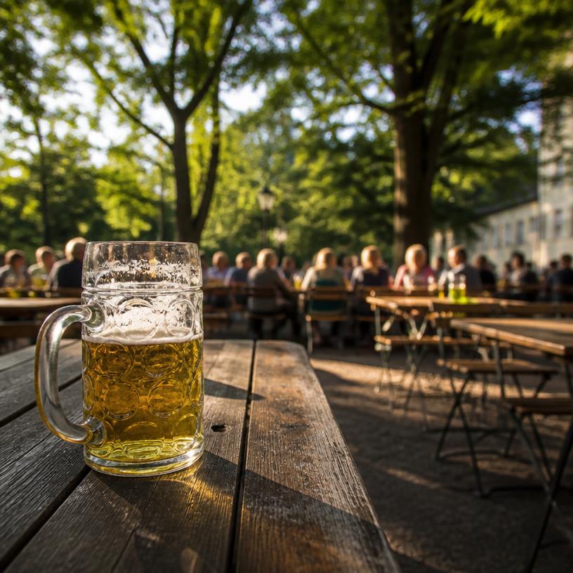 Erinnerungen an den Biergarten
