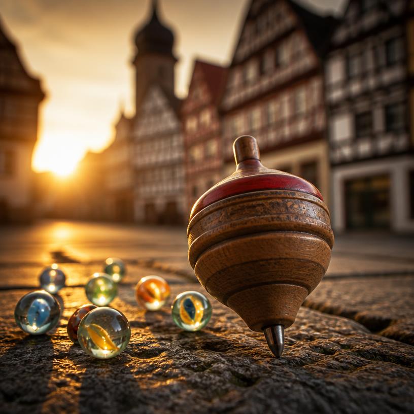 Kreisel und Kuller: Wer erobert das Spiel?