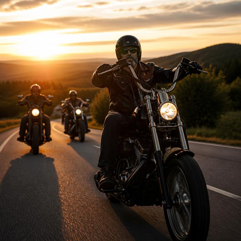Auf den Straßen der Freiheit: Biker-Mythen und Kult